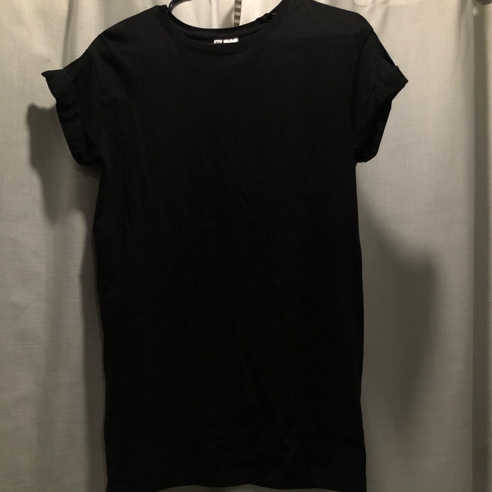 H&m black tshirt dress